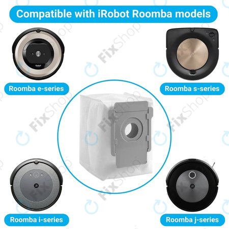 iRobot Roomba e-series, i-series, j-series, s-series - Porzsák (3db)