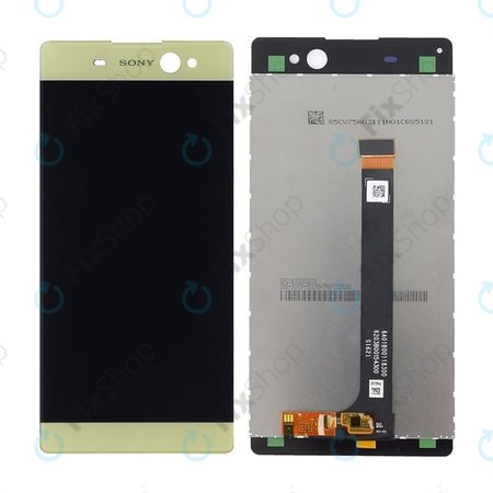 Sony Xperia XA Ultra F3211 - LCD Kijelző + Érintőüveg (Gold) TFT