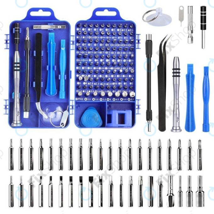 Kingsdun - Screwdriver & Bit Precision Set - Professzionális Eszközkészlet 115in1
