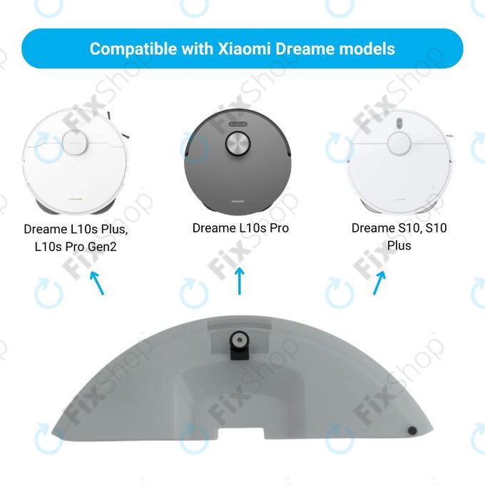 Xiaomi Dreame L10s Plus, Pro Gen2, S10, S10 Plus - Víztartály