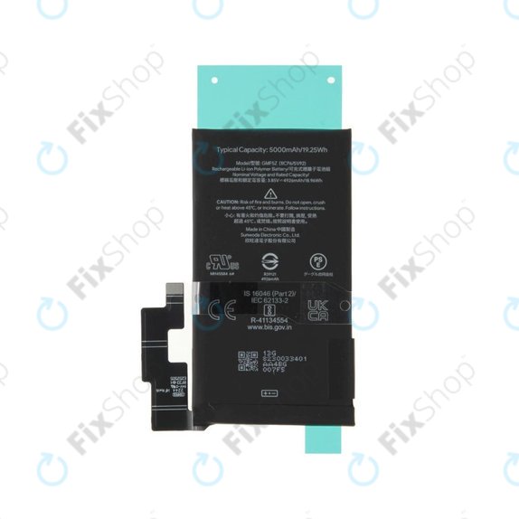 Google Pixel 7 Pro GP4BC GE2AE - Akkumulátor GMF5Z 5000mAh - G949-00304-01 Genuine Service Pack
