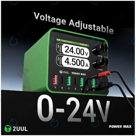 200W-os többportos töltőállomás, 2UUL PC01