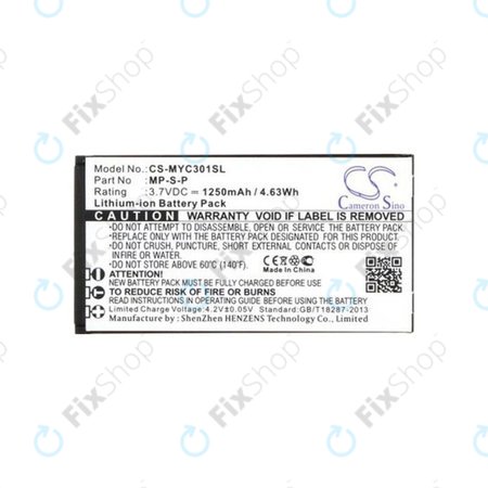 myPhone 3010 Classic - Akkumulátor MP-S-P 1250mAh HQ
