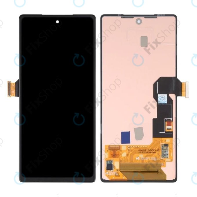 Google Pixel 6a GX7AS GB62Z - LCD Kijelző + Érintőüveg OLED
