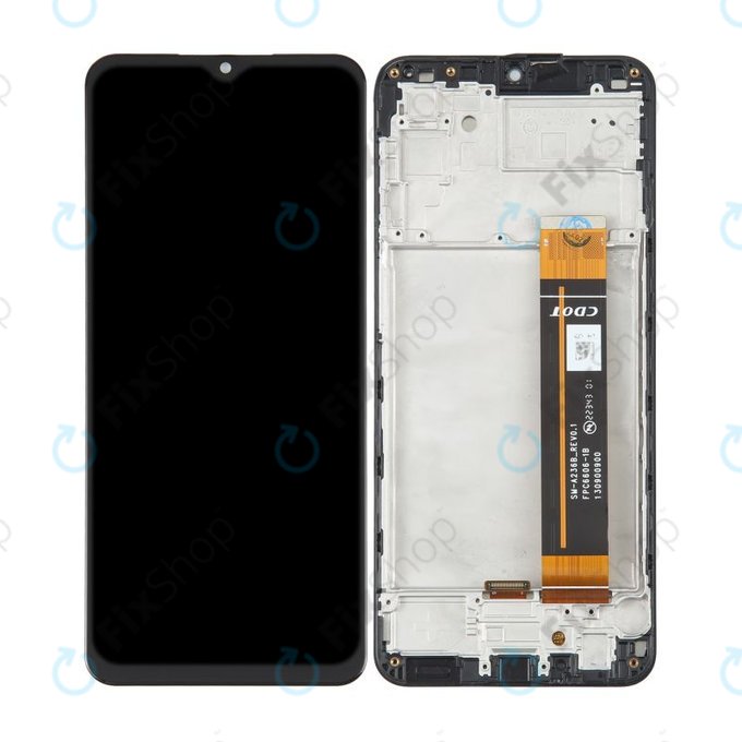 Samsung Galaxy A23 5G A236B - LCD Kijelző + Érintőüveg + Keret TFT