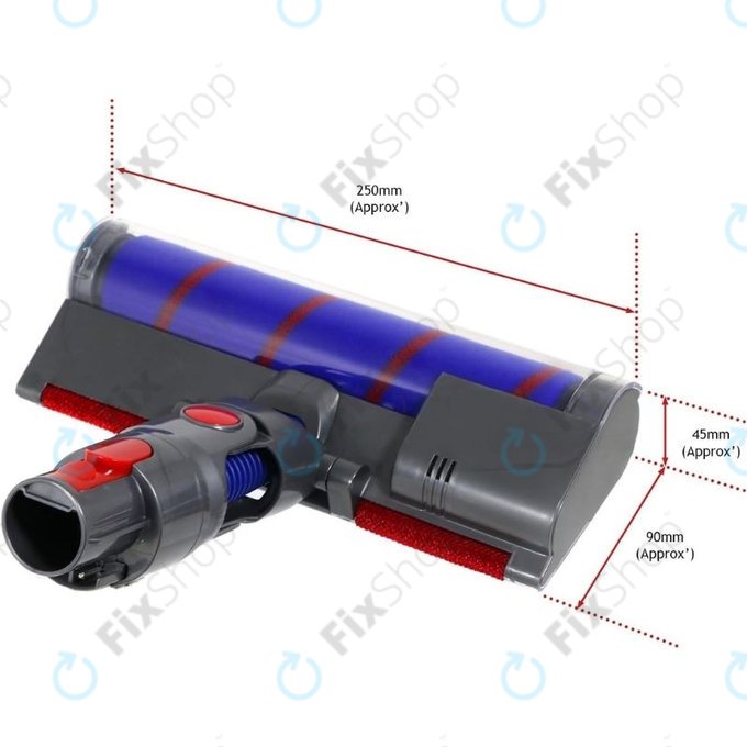 Dyson V-series, Outsize - Padlófúvóka LED zöld Fénnyel