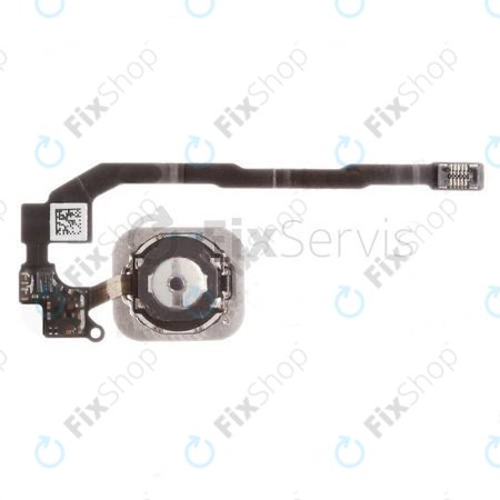 Apple iPhone 5S, SE - Kezdőlap Gomb + Flex Kábelek (Gold)