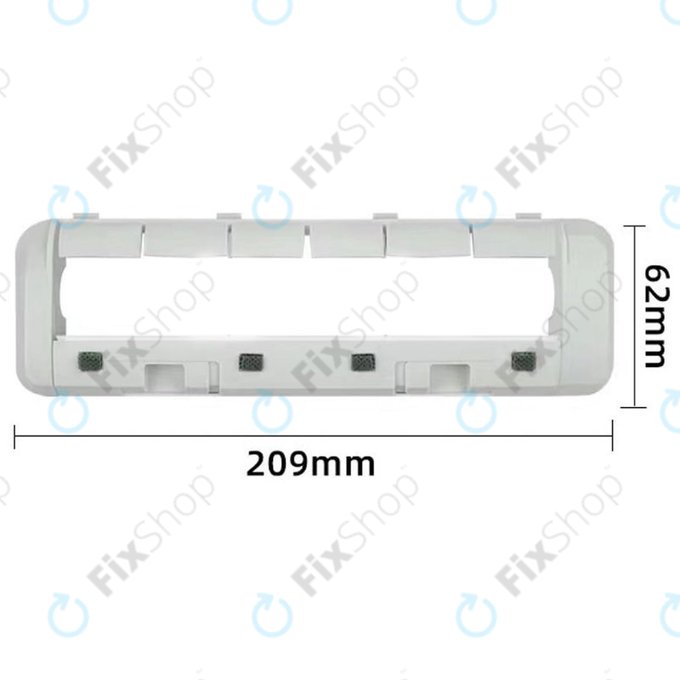Xiaomi Mi Robot Vacuum Mop X10+, Dreame-series - Kefevédő Fedél (Fehér)