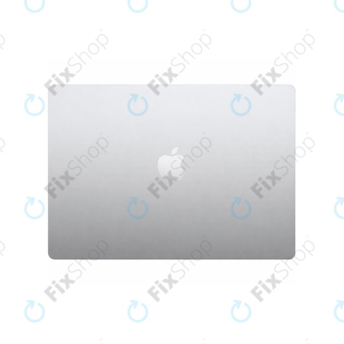 LCD kijelző MacBook Air 13", A3113 (2024), első üveggel és fedéllel, Silver, 661-40279, Genuine Apple