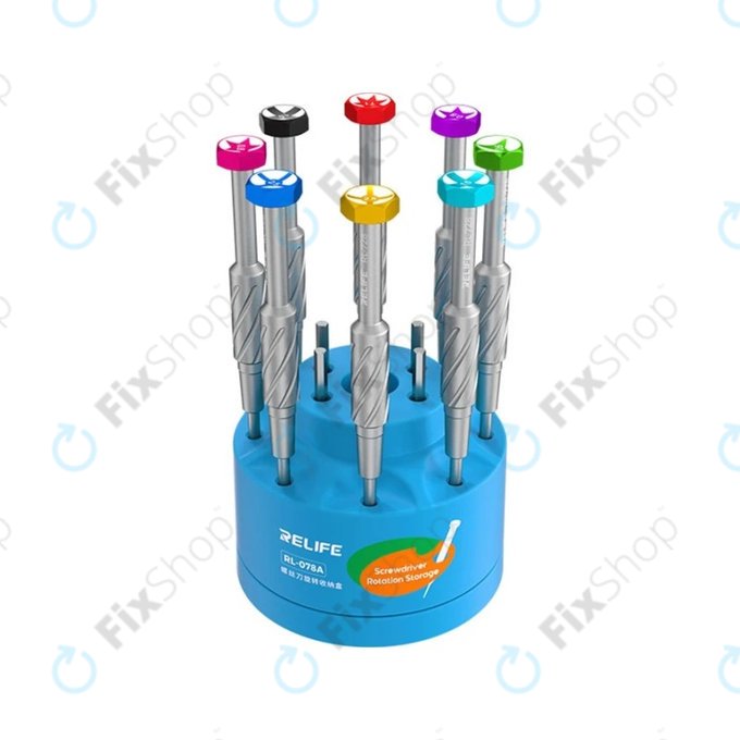 Relife RL-078A - Forgatható Csavarhúzótároló