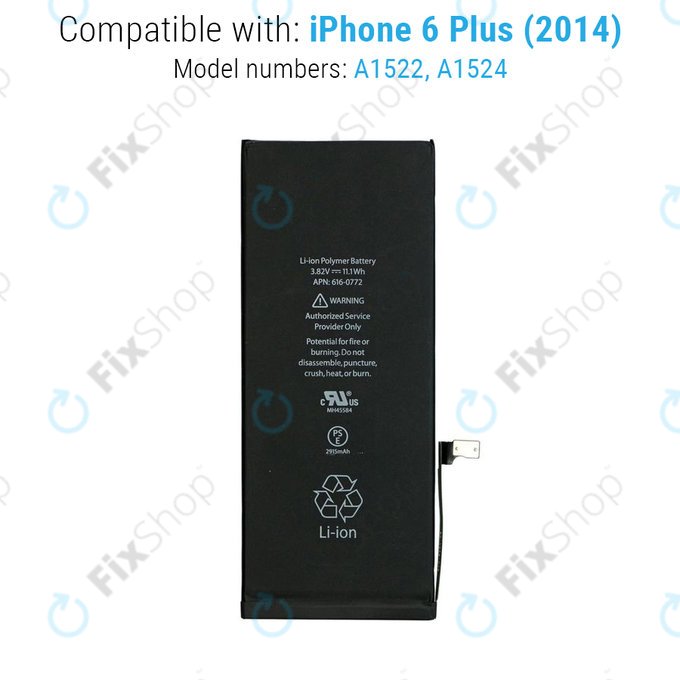 Apple iPhone 6 Plus - Akkumulátor 2915mAh