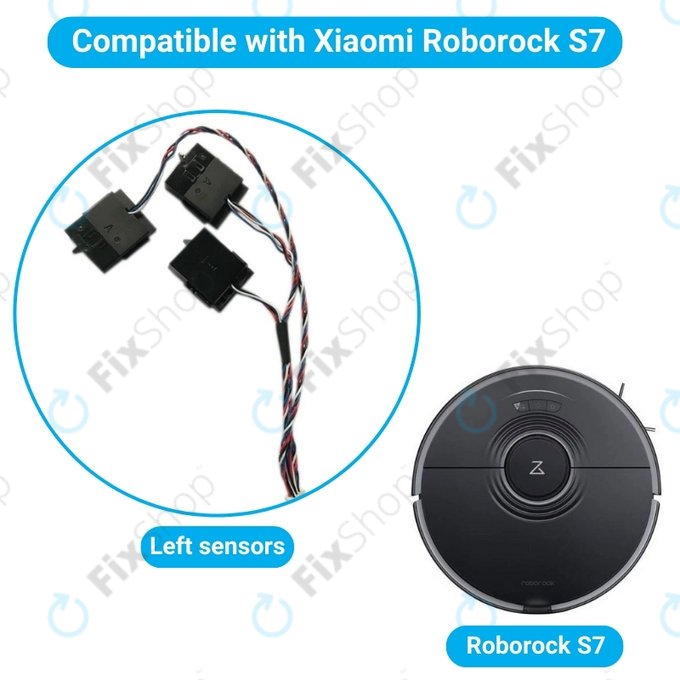 Xiaomi Roborock S7 - Esésérzékelők (Bal)