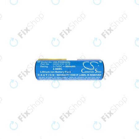 Akkumulátor Oral-B Genius X, Smart 6000, Philips Diamondclean, Easyclean, 800mAh, Li-Ion, 3.7V, 4235 010 13068, HQ