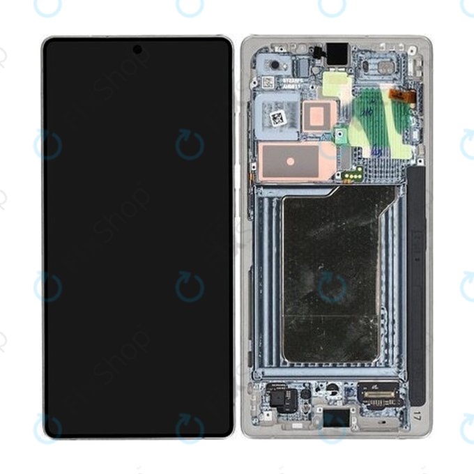 Samsung Galaxy S25 Ultra - LCD Kijelző + Érintőüveg + Keret (Titanium Silver) - GH82-36387A Genuine Service Pack