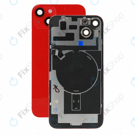 Hátsó ház üveg iPhone 14 Plus készülékhez, (PRODUCT)RED, Pulled A