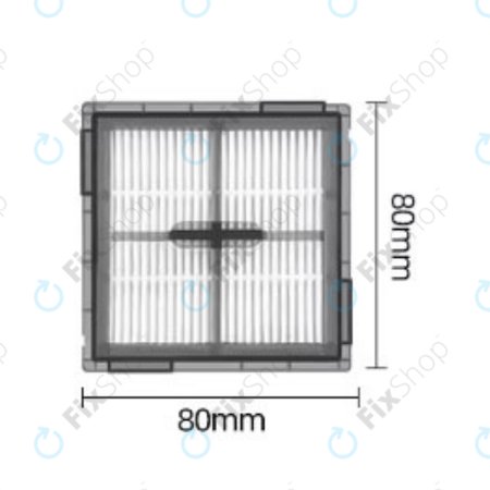 Xiaomi Roborock Q10-series, S8 Pro, S8 Pro Plus - HEPA porszűrő