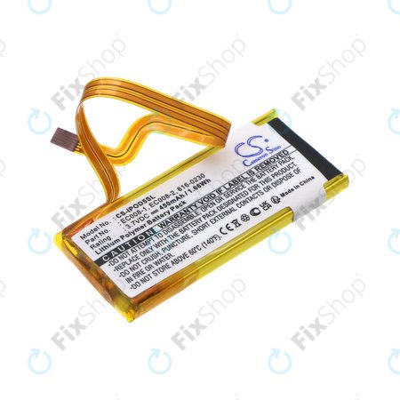 Akkumulátor Apple iPod Classic 6th Gen, iPod 5G, iPod Video, 450mAh, Li-Pol, 3.7V, EC008, HQ