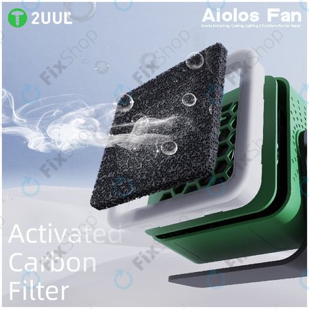 Füstelszívó és hűtőventilátor LED világítással, 2UUL DA98