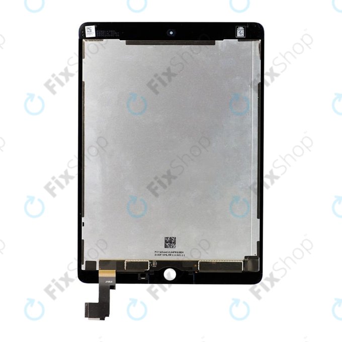 Apple iPad Air 2 - LCD Kijelző + Érintőüveg (Black) Refurbished