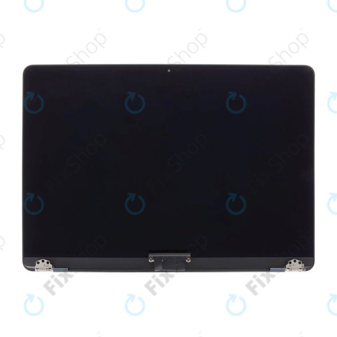 Apple MacBook Air 13" M3 A3113 (2024) - LCD Kijelző + Előlapi Üveg + Fedőlap (Midnight) Refurbished
