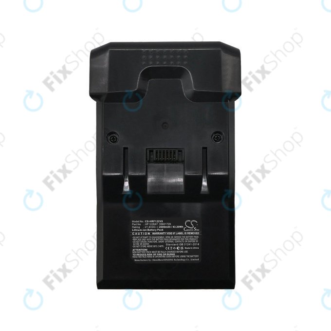 Akkumulátor Hoover H Free, HF122, 2000mAh, Li-Ion, 21.6V, HF122BAT, HQ