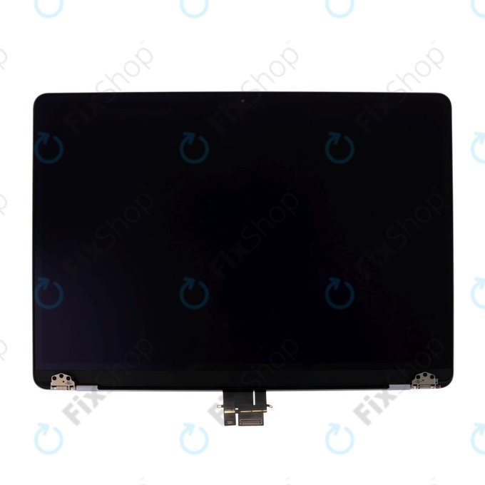 Apple MacBook Air 13" M3 A3113 (2024) - LCD Kijelző + Előlapi Üveg + Fedőlap (Space Gray) Refurbished