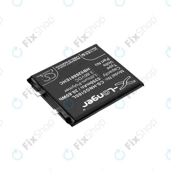 Akkumulátor Honor Magic 5 Pro, 5350mAh, Li-Pol, 3.86V, HB526881EHC, HQ