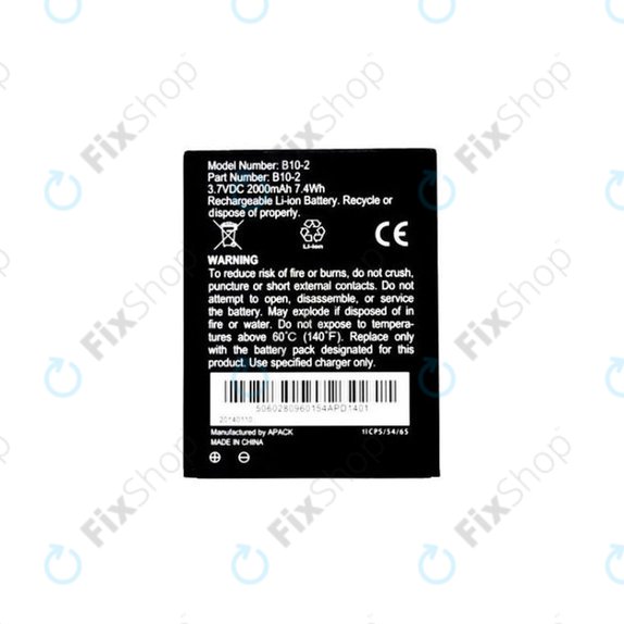 Caterpillar CAT B15 - Akkumulátor B10-2 2000mAh