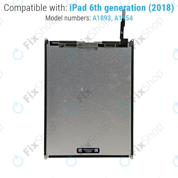 Apple iPad (6th Gen 2018) - LCD Kijelző OLED