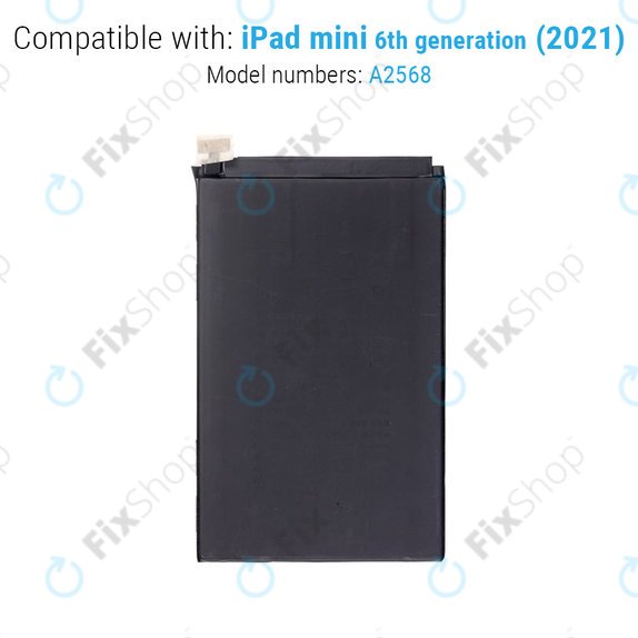 Akkumulátor iPad Mini 6, Mini (2024), 5124mAh, A2522