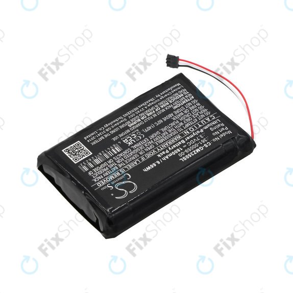 Akkumulátor Garmin Zumo 340LM, 350LM, 390LM, 1800mAh, Li-Pol, 3.7V, 361-00059-00, HQ