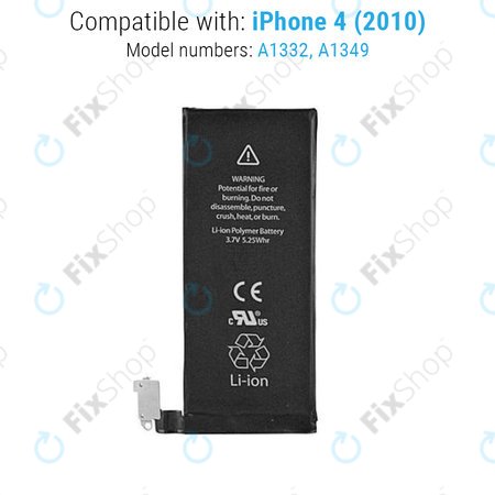 Apple iPhone 4 - Akkumulátor 1420mAh