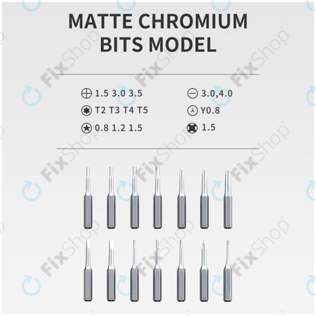 Jakemy JM-Y06 - Intelligens Precíziós Elektromos Csavarhúzó 16in1