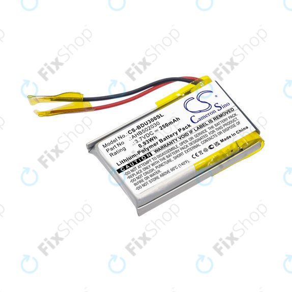Akkumulátor Bosch Bdu3xx, Bosch Intuvia Display, 250mAh, Li-Pol, 3.7V, 502030, HQ