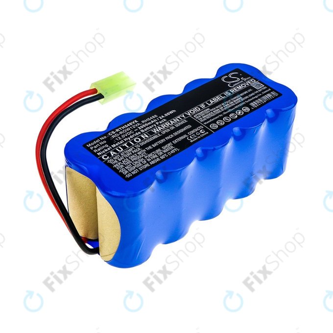Rowenta RH-series, RS-series, Tefal TY-series - Akkumulátor RD-ROW12VA, RH5488 Ni-MH 12V 2000mAh HQ
