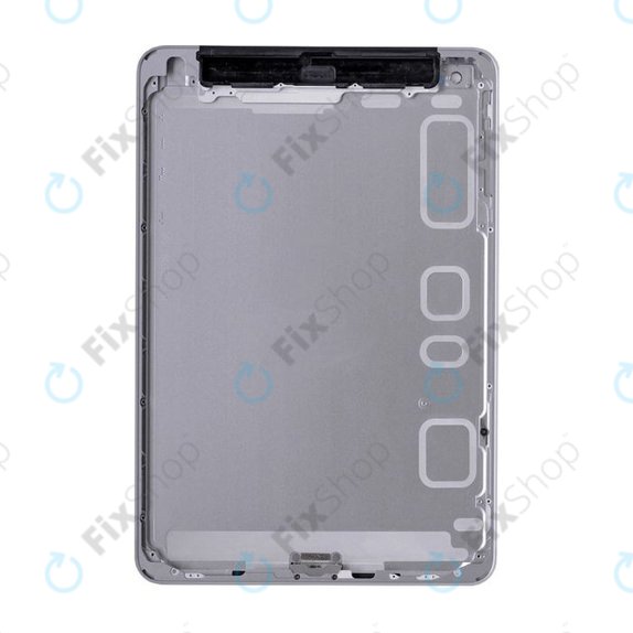 Apple iPad Mini 3 - hátsó Housing 4G Változat (Space Gray)