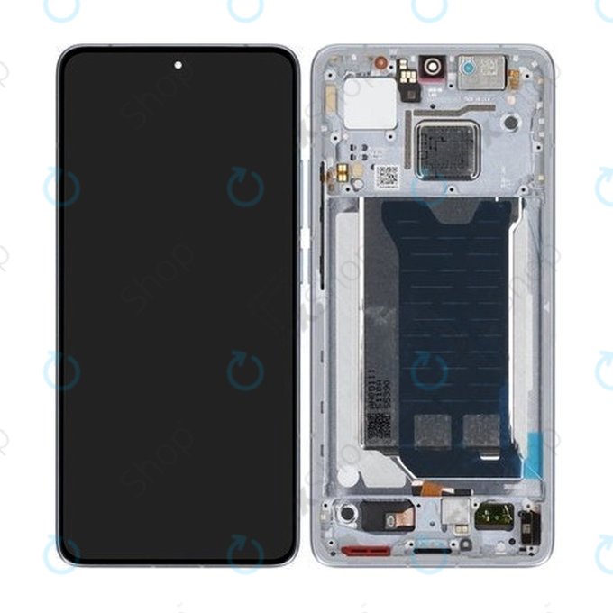 Xiaomi Poco F7 Pro 5G - LCD Kijelző + Érintőüveg + Keret (Blue) - 56002100O1100 Genuine Service Pack