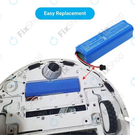 Xiaomi Roidmi EVE Plus, Viomi, Lydsto, Proscenic, Tefal - Akkumulátor NR18650 M26-4S2P, SUN-INTE-181, H18650CH-4S2P Li-Ion 14.4V 6700mAh HQ