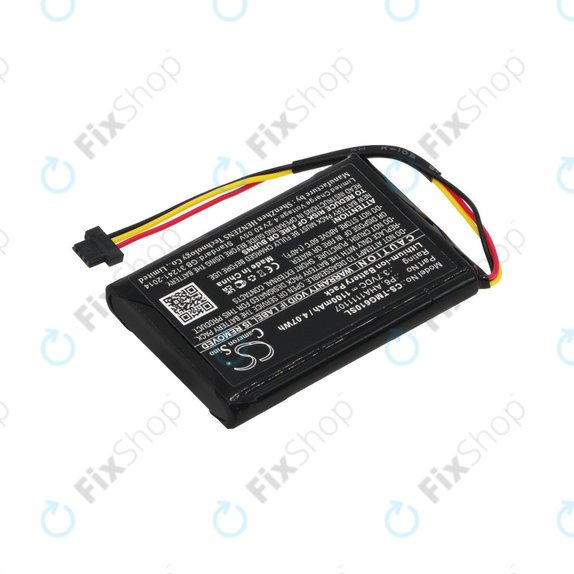Akkumulátor TomTom Go 610, 1100mAh, Li-Ion, 3.7V, LAHA1111107, HQ