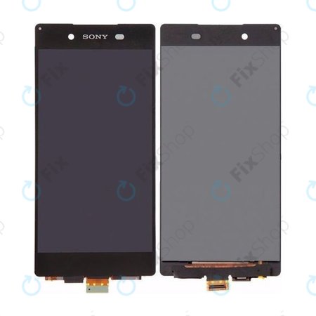 Sony Xperia Z3 Plus E6553 - LCD Kijelző + Érintőüveg (Black) TFT