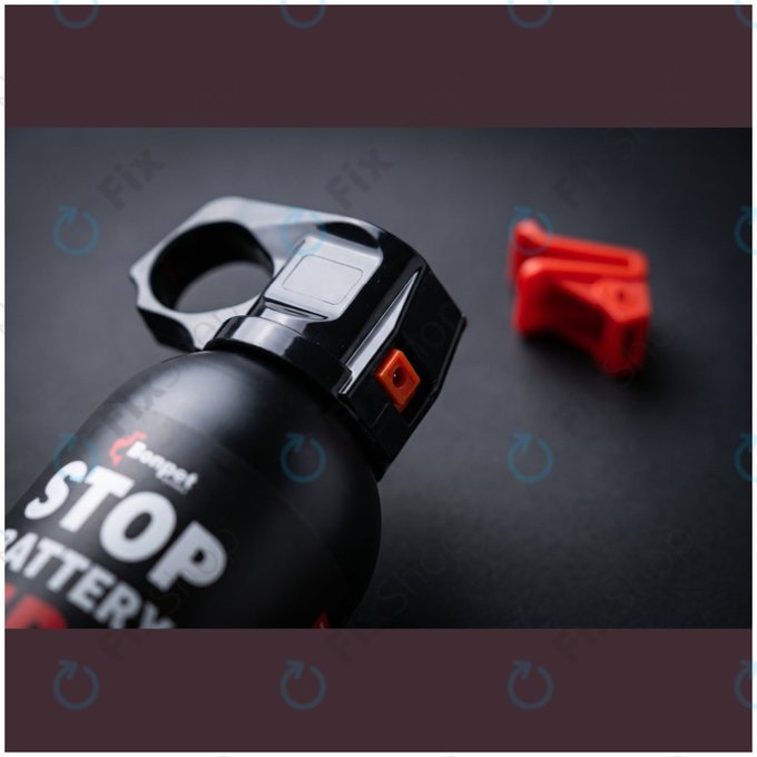 Bonpet Tűzoltó spray lítium akkumulátorokhoz, 500 ml, E-Bike & Scooter Edition
