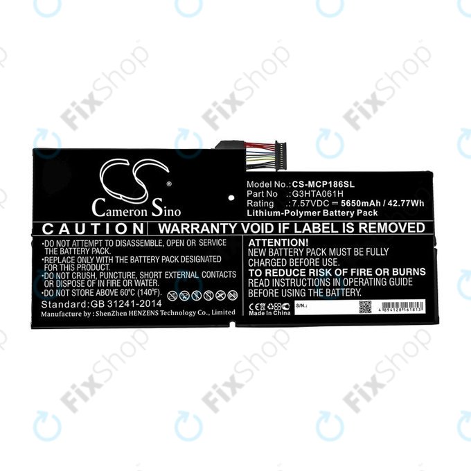 Microsoft Surface Pro 7 - Akkumulátor G3HTA061H 5650mAh HQ