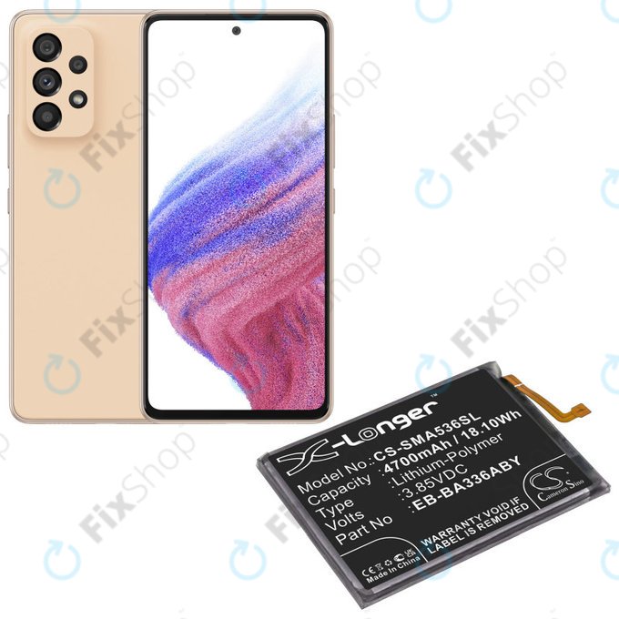 Samsung Galaxy A53 A536B - Akkumulátor EB-BA336ABY 4700mAh HQ