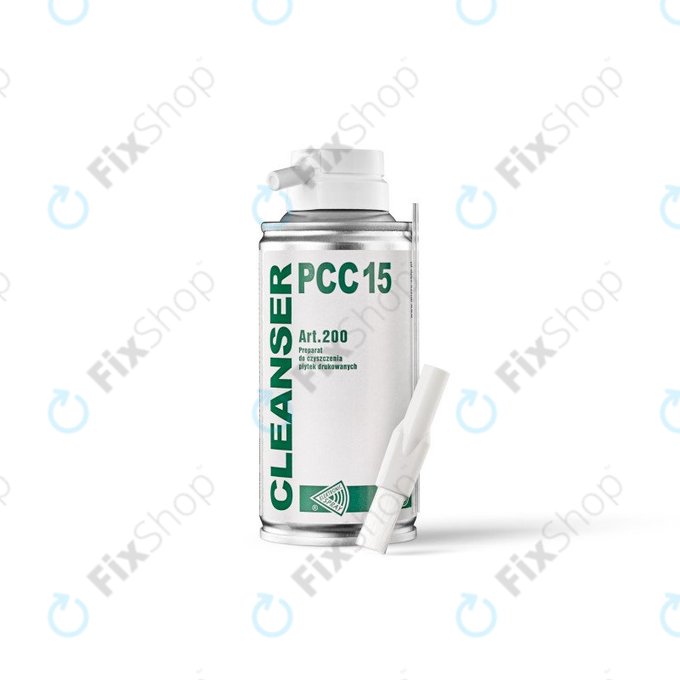 Professzionális PCB tisztító PCC15, 150 ml, spray kefével