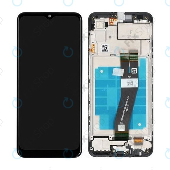 Samsung Galaxy A03 A035G - LCD Kijelző + Érintőüveg + Keret TFT