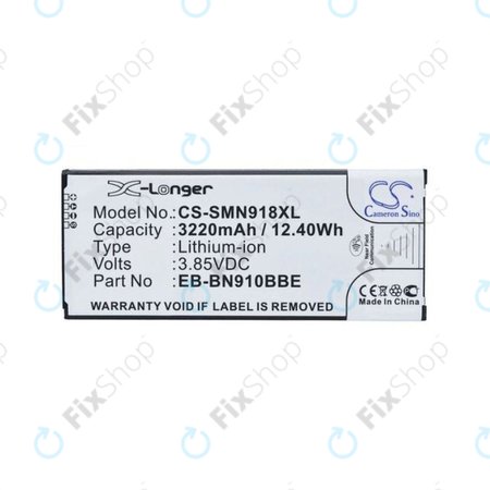 Samsung Galaxy Note 4 N910F - Akkumulátor EB-BN910BBE 3220mAh HQ