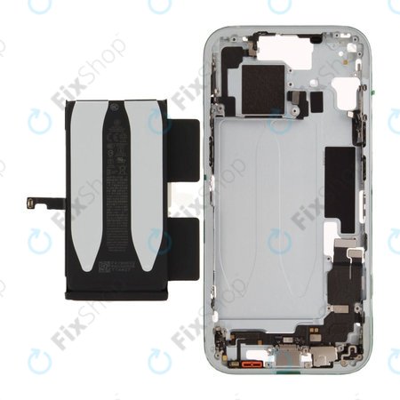 Középső keret akkumulátorral | iPhone 15 | Blue | ZD076-00672 | Genuine Apple