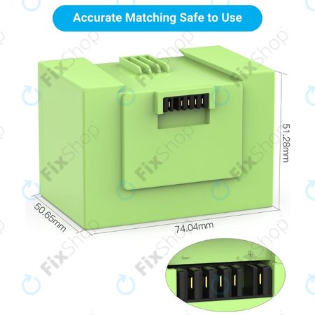 iRobot Roomba e-series, i-series - Akkumulátor ABL-D1, 4624864, ABL-D2 Li-Ion 14.4V 3400mAh