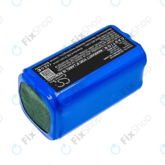 Ecovacs Deebot N79, N79S, Eufy RoboVac-series, Proscenic 850-series - Akkumulátor BFG-WSQ, ICR18650-26J-4S1P, UR18650ZY-4S1P-AAM Li-Ion 14.4V 3400mAh HQ