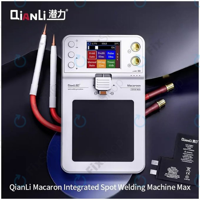 QianLi Macaron Max - Micro Spot Welder Set for Battery Flex Repair (iPhone 11 - 14 Pro Max)